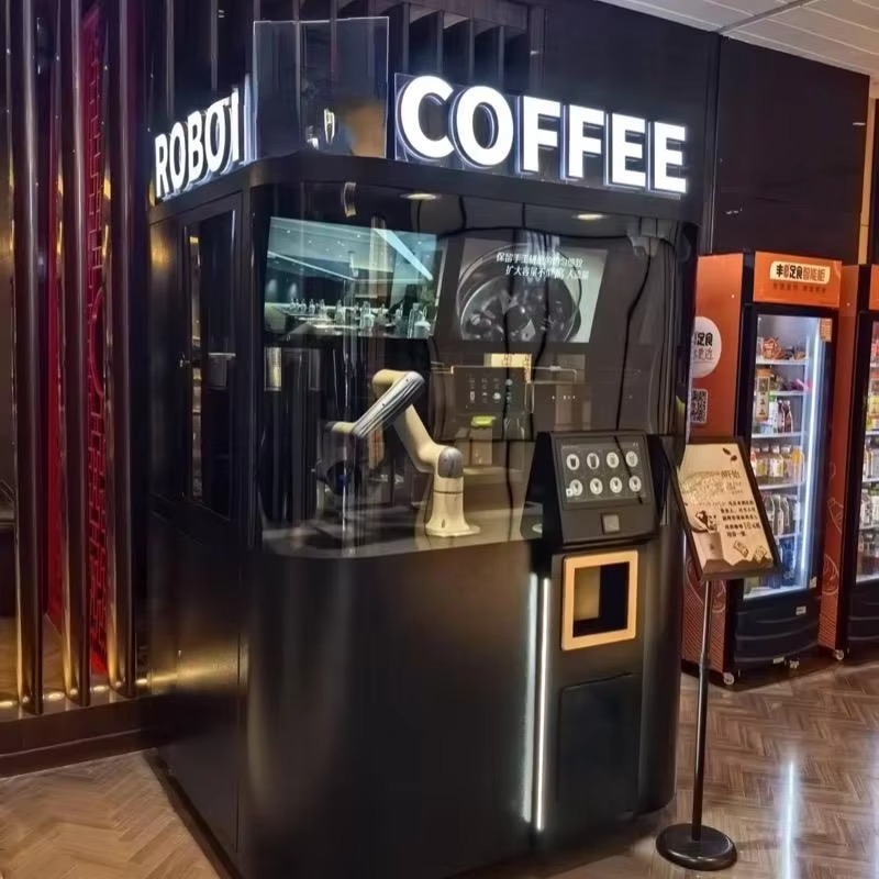 Meal Prep Vending Machine - Máquina de Café Robótica Barista NOVA