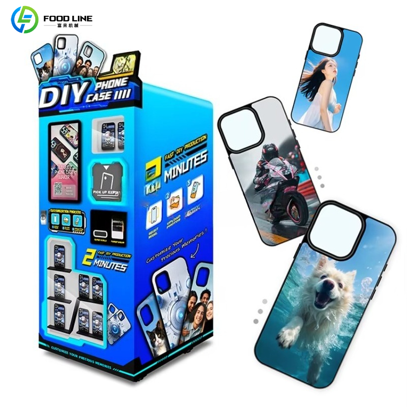 Meal Prep Vending Machine - Máquina Automática Rápida para Capas de