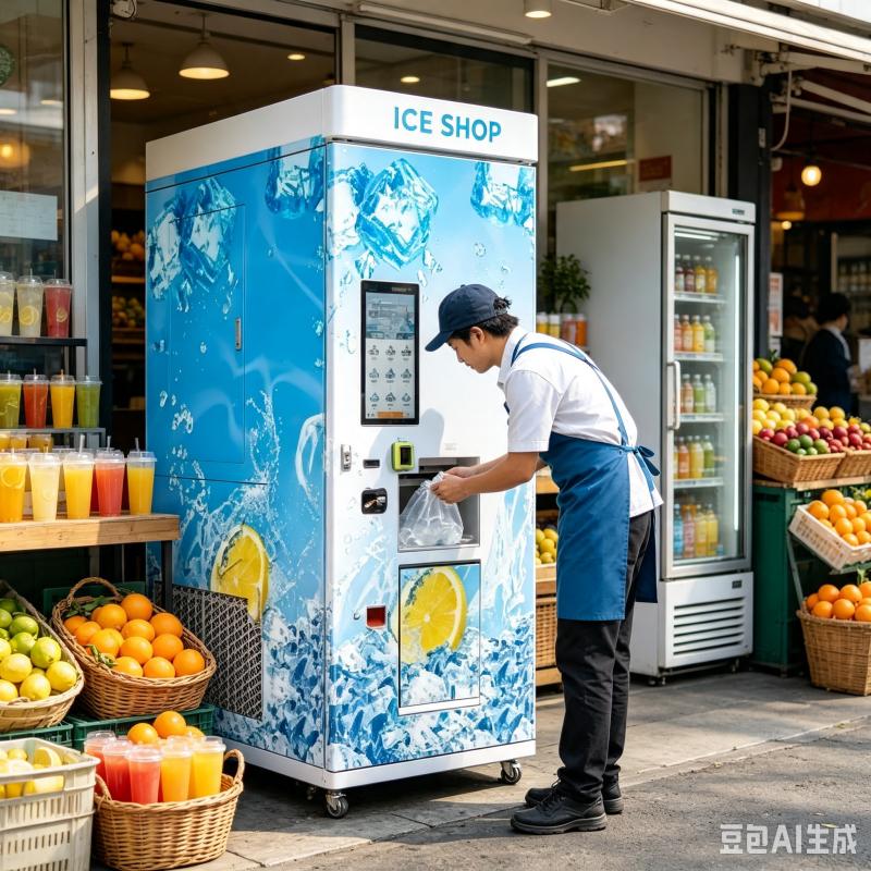Meal Prep Vending Machine - Máquina de Venda Automática de Gelo