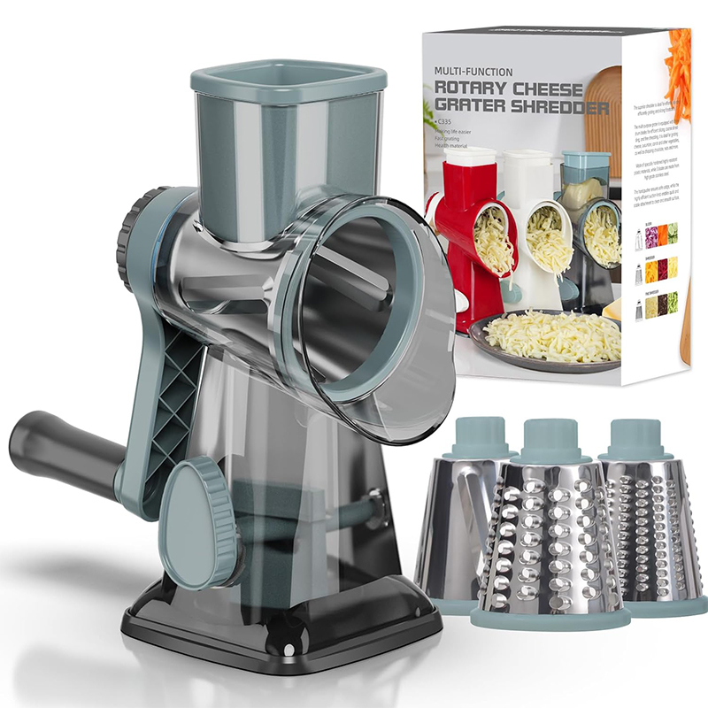 Onion Holder Slicer - Lmetjma 3 em 1 ralador de