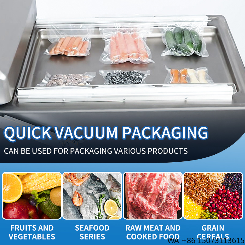Meal Prep Vacuum Sealer - Seladora a Vácuo Comercial DZ-500 de