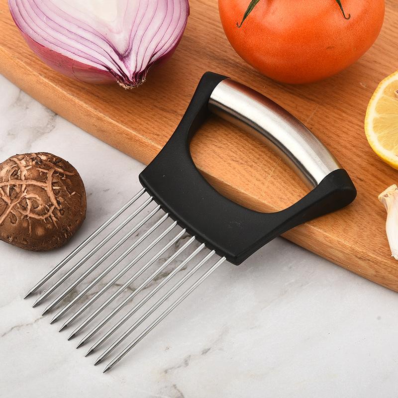Suporte de Aço Inoxidável para - Onion Holder Slicer avaliação e preço