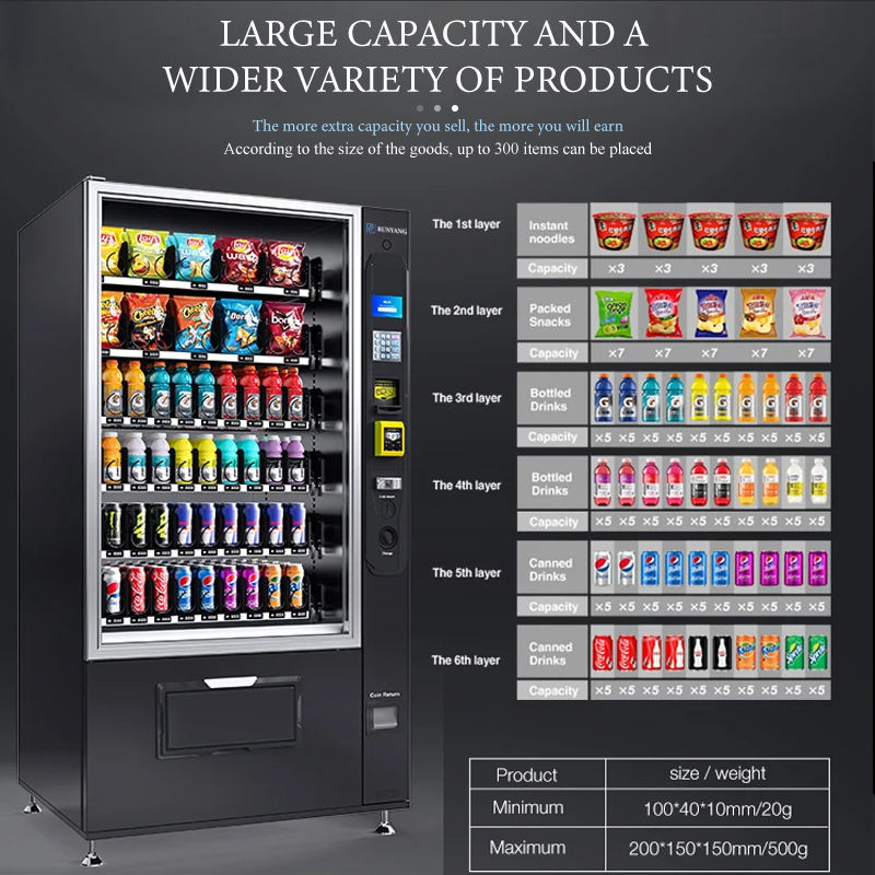 Máquina de Venda Automática Op - Meal Prep Vending Machine avaliação e preço