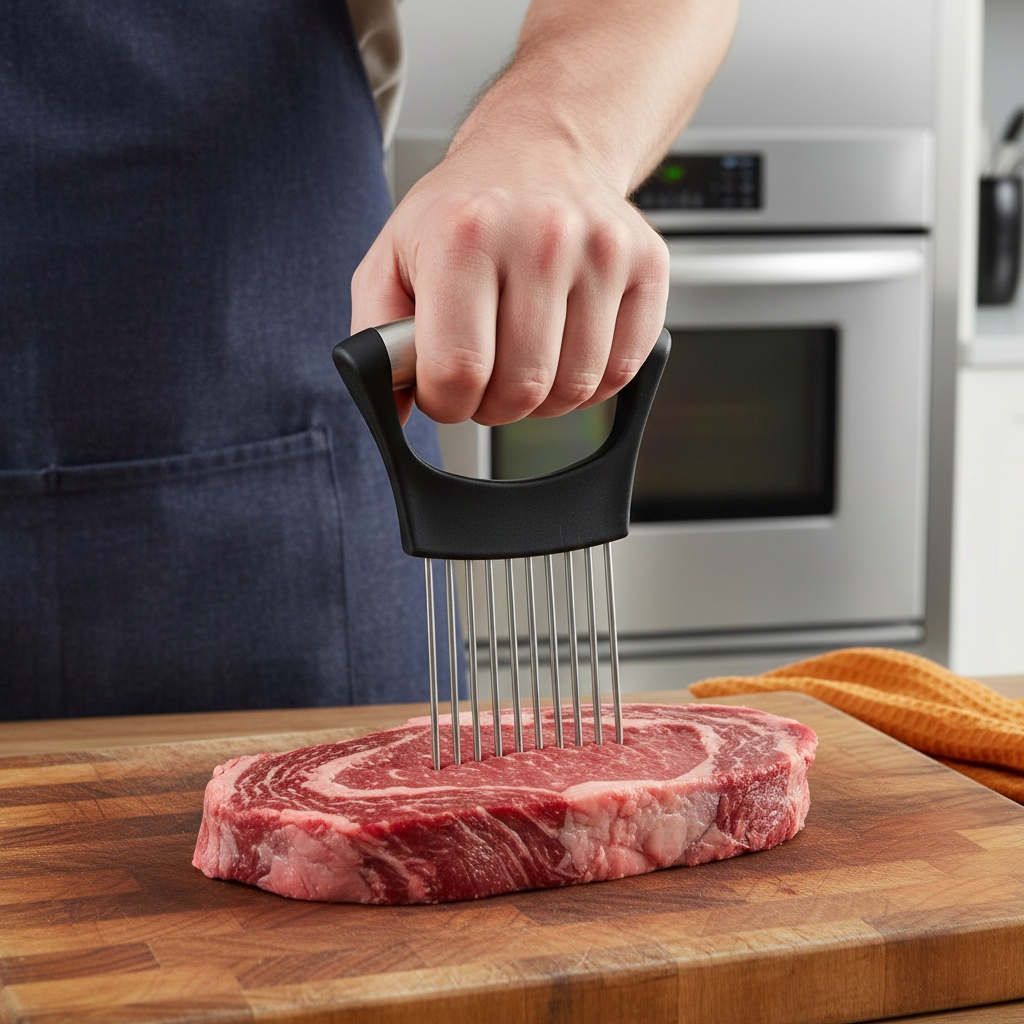 1 unidade Suporte de Aço Inoxi - Onion Holder Slicer avaliação e preço