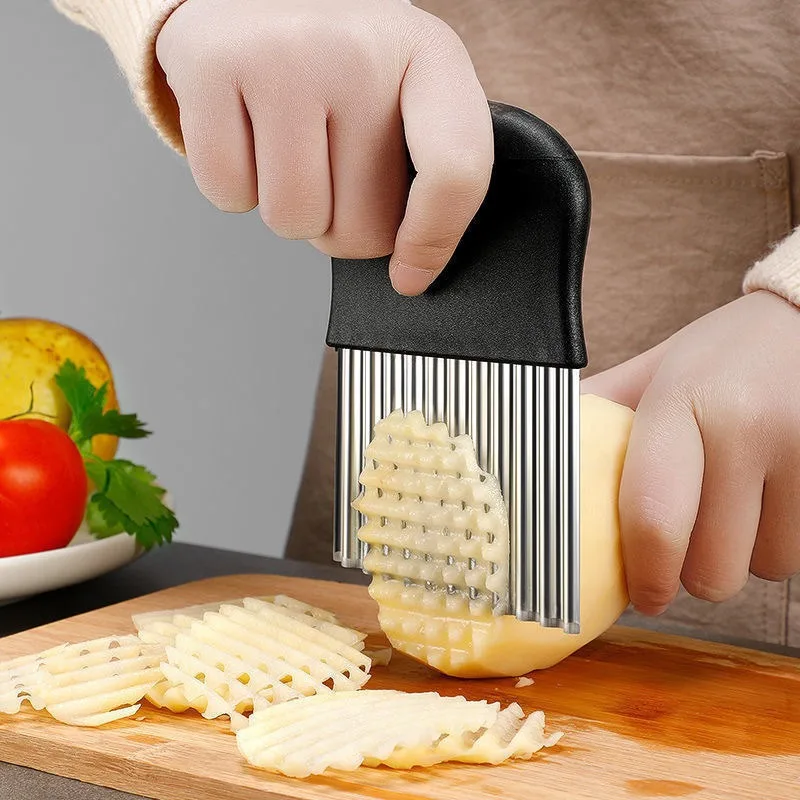 Fatiador de batatas em aço ino - Onion Holder Slicer avaliação e preço