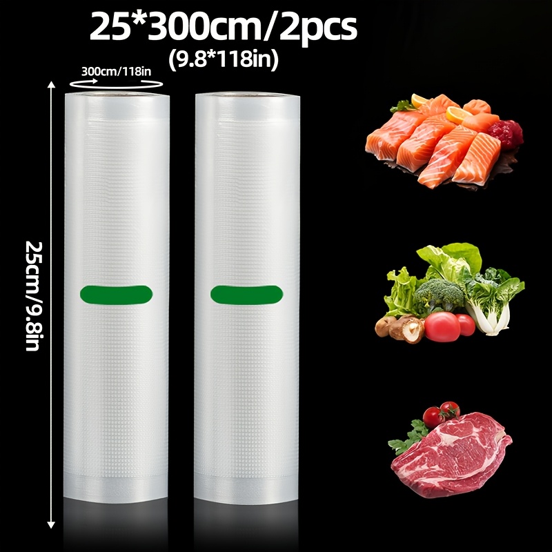 Pacote com 2 Rolos de Selagem  - Meal Prep Vacuum Sealer avaliação e preço