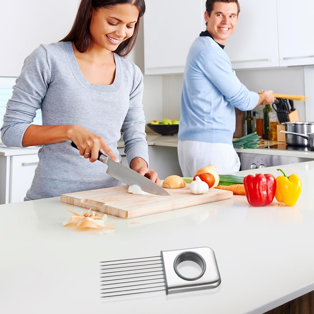 ABFU-2PCS Suporte para fatiar  - Onion Holder Slicer avaliação e preço
