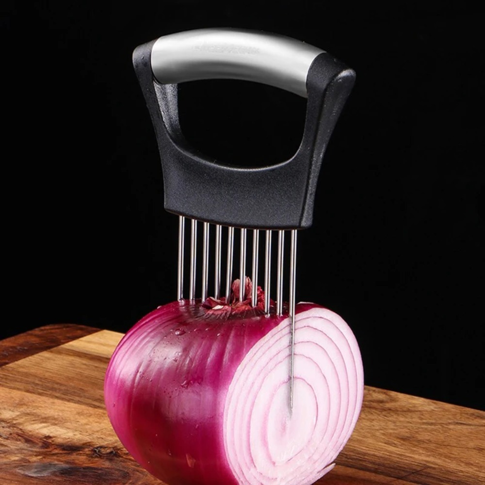 Suporte de Aço Inoxidável para - Onion Holder Slicer avaliação e preço