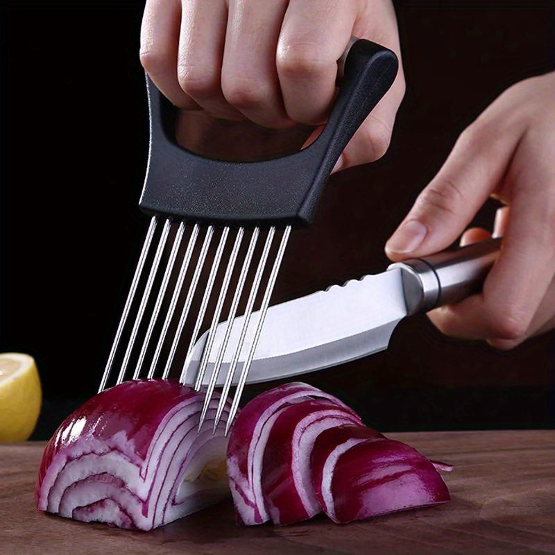 Suporte de Aço Inoxidável para - Onion Holder Slicer avaliação e preço