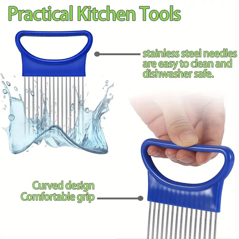 Garfo mágico de cebola 4 em 1, - Onion Holder Slicer avaliação e preço