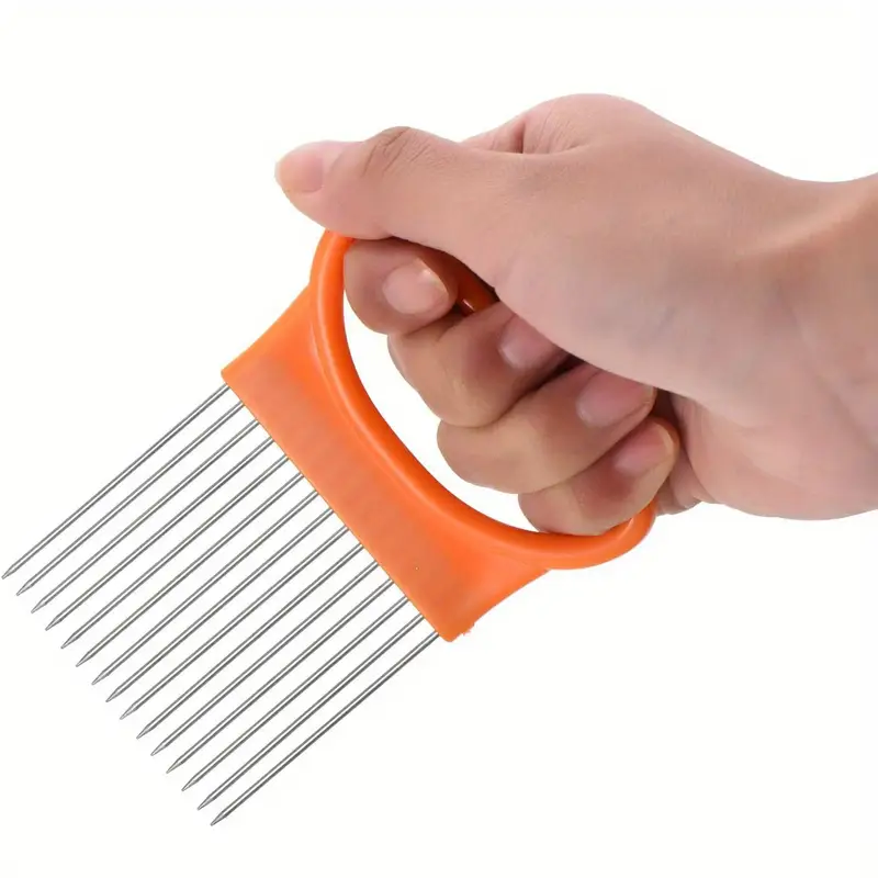 Garfo mágico de cebola 4 em 1, - Onion Holder Slicer avaliação e preço