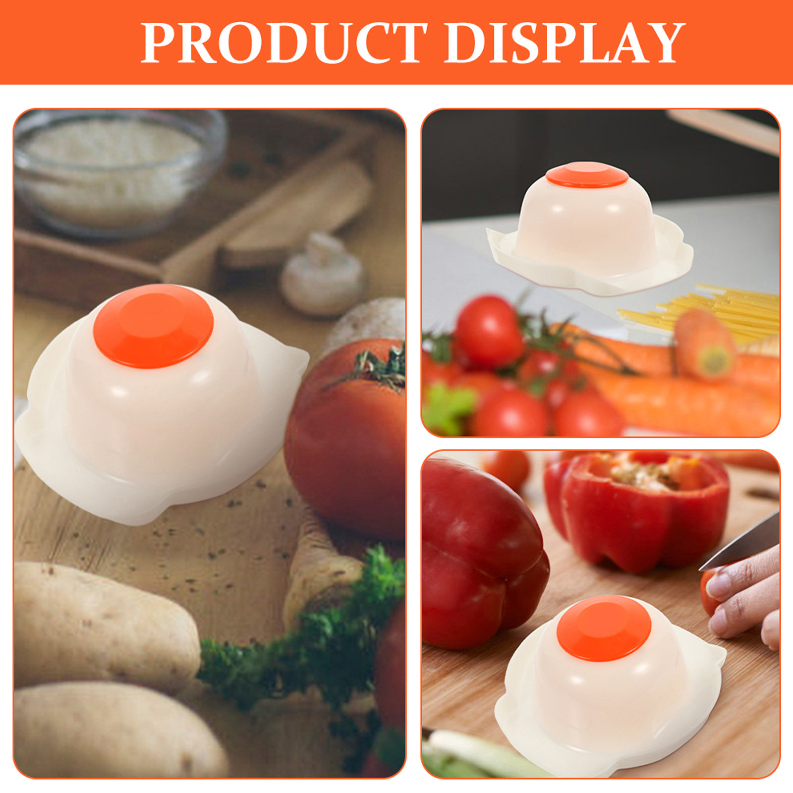 Suporte de Plástico para Alime - Onion Holder Slicer avaliação e preço
