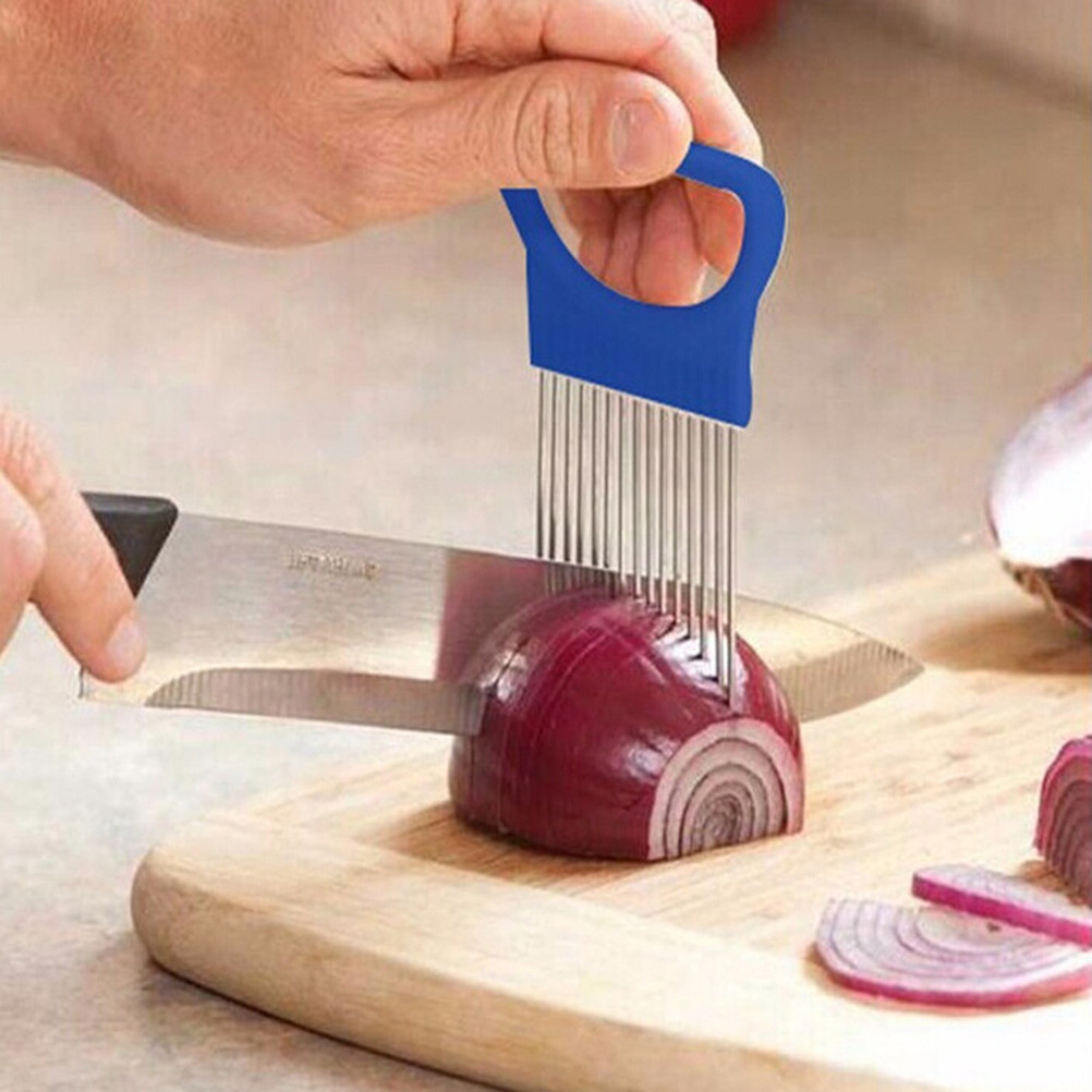 Suporte de aço inoxidável para - Onion Holder Slicer avaliação e preço