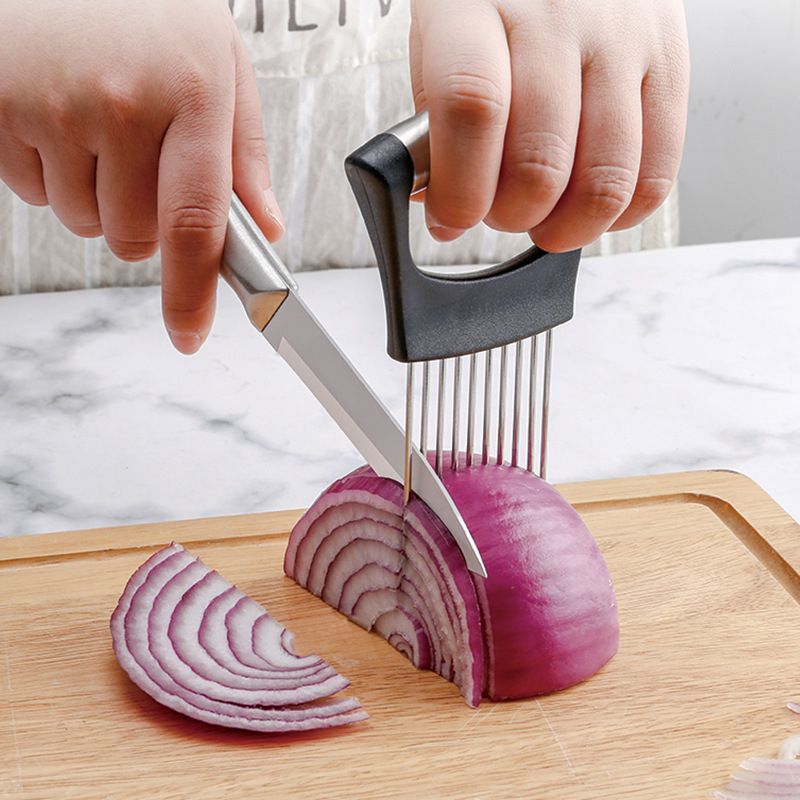 Suporte de Aço Inoxidável para - Onion Holder Slicer avaliação e preço