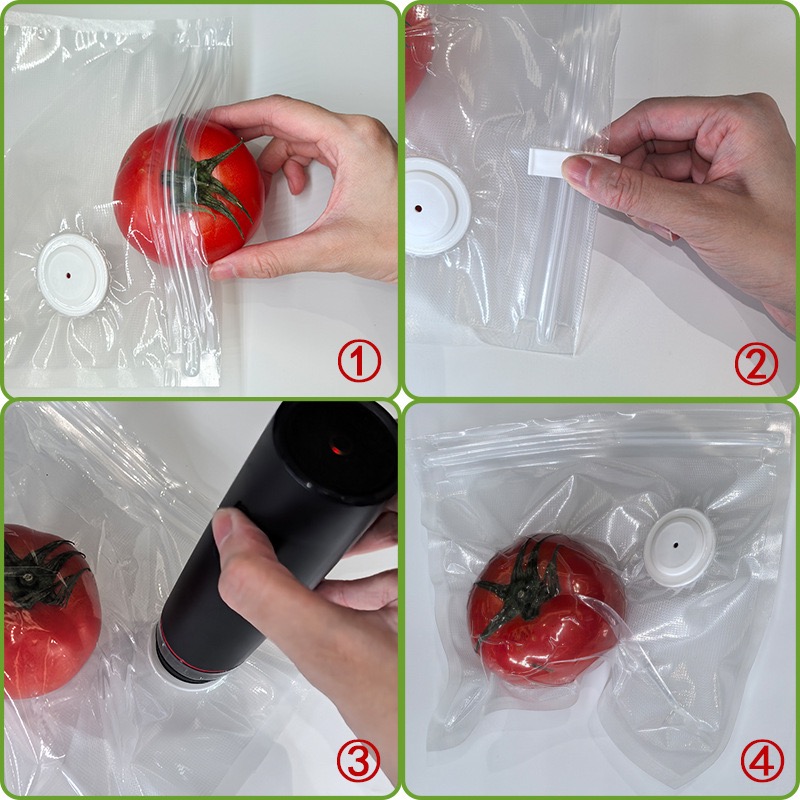 Novos sacos de armazenamento a - Meal Prep Vacuum Sealer avaliação e preço