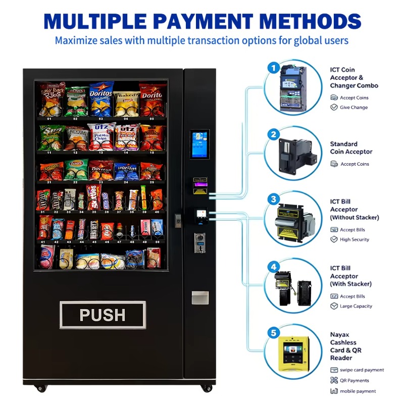 Máquina de Venda Automática In - Meal Prep Vending Machine avaliação e preço