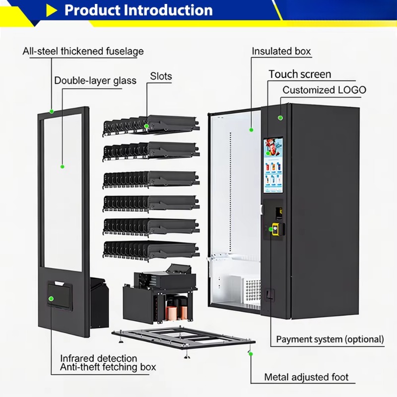 Máquina de Venda Automática In - Meal Prep Vending Machine avaliação e preço