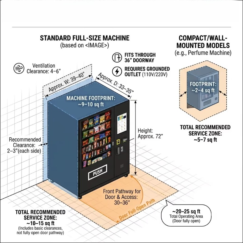Máquina de Venda Automática In - Meal Prep Vending Machine avaliação e preço